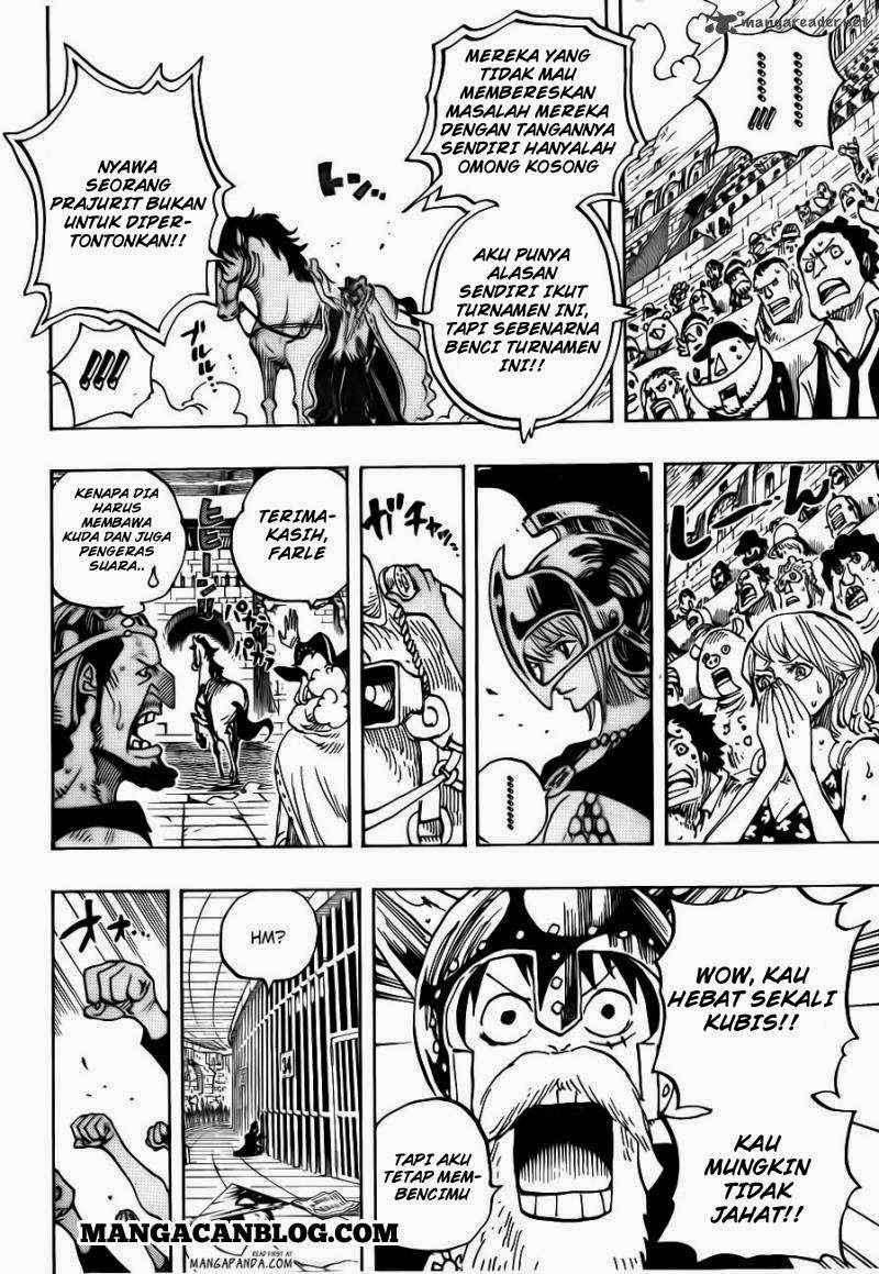 One Piece Chapter 722 - halaman 7