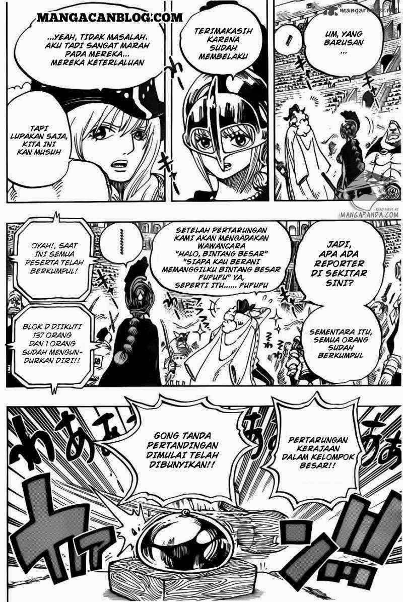 One Piece Chapter 722 - halaman 9