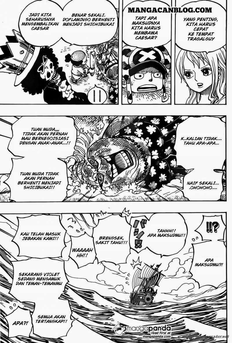 One Piece Chapter 723 - halaman 10