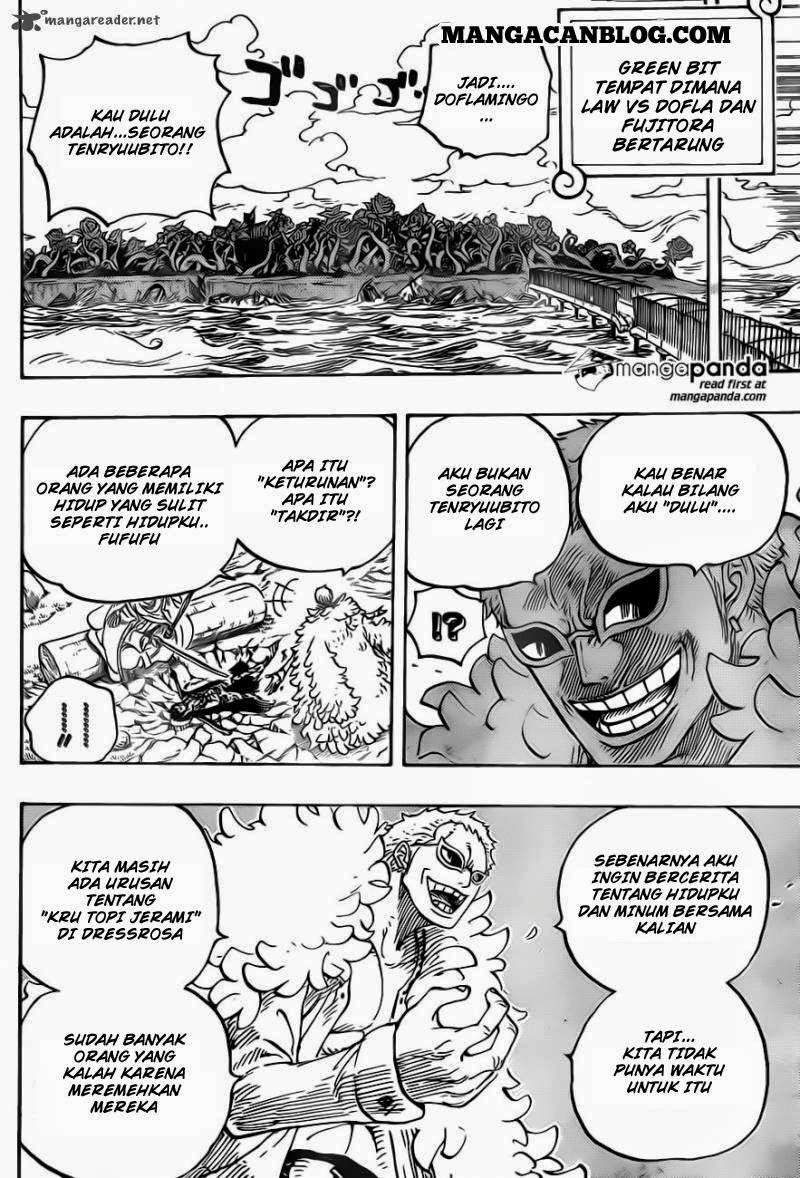 One Piece Chapter 723 - halaman 11