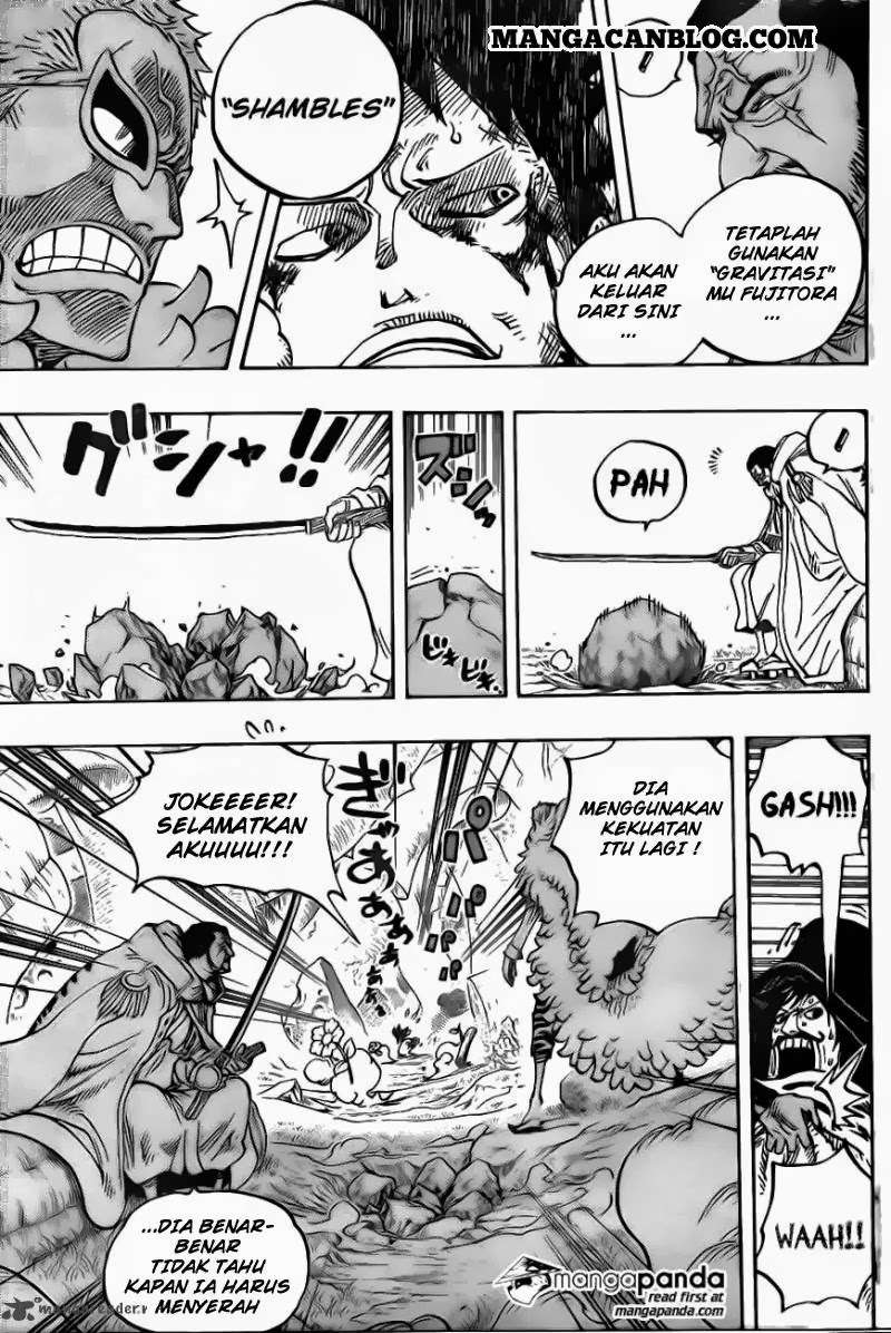 One Piece Chapter 723 - halaman 14
