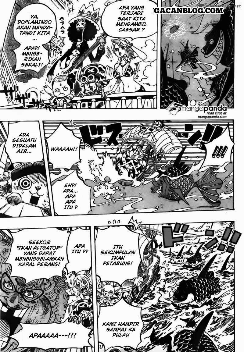 One Piece Chapter 723 - halaman 16
