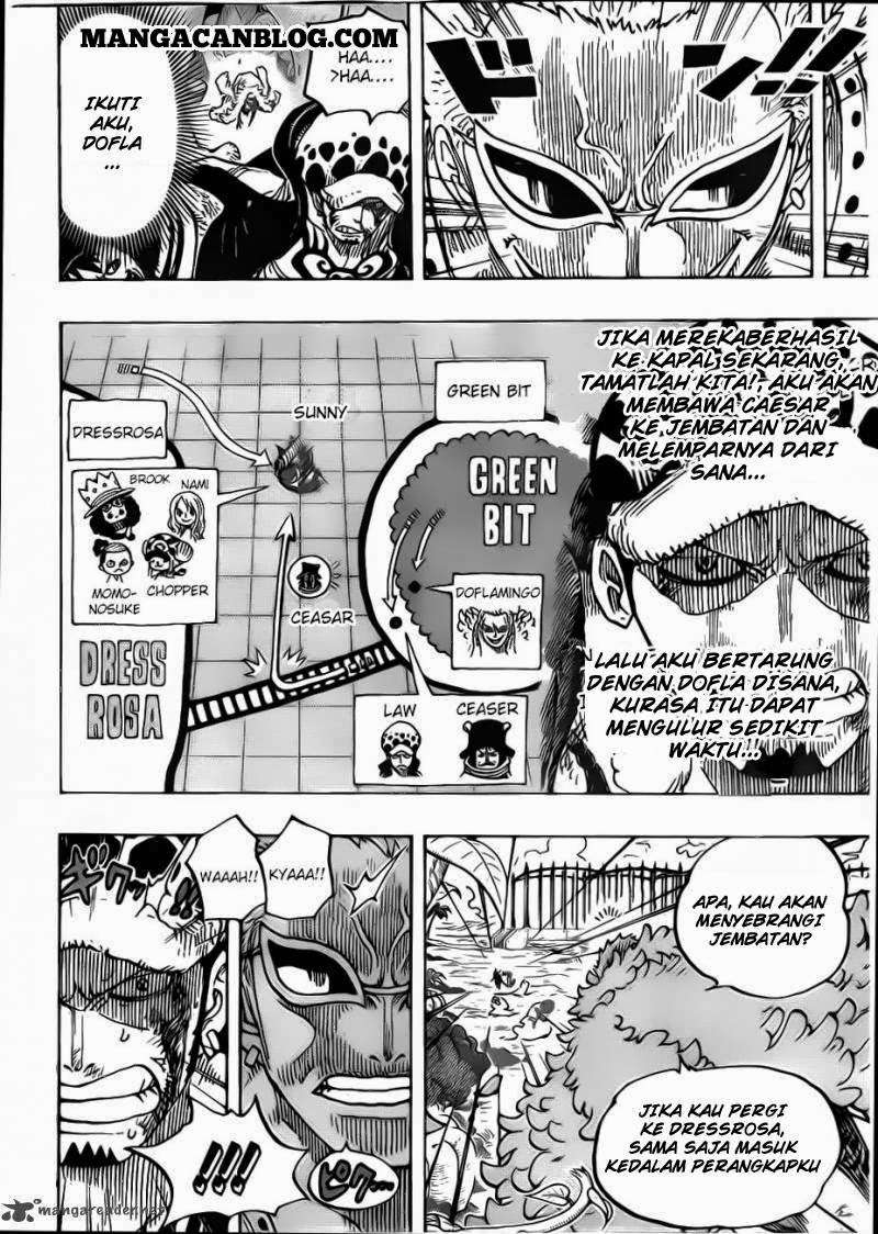 One Piece Chapter 723 - halaman 17