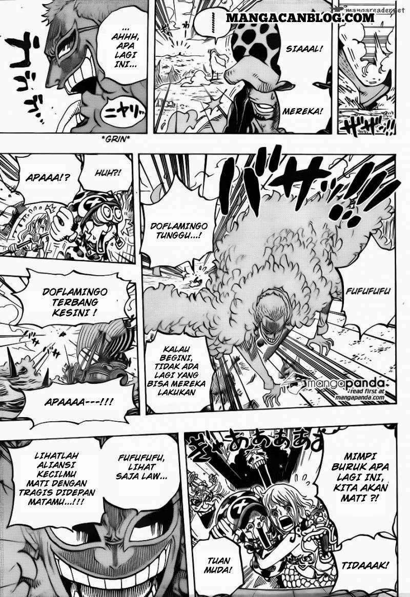 One Piece Chapter 723 - halaman 18