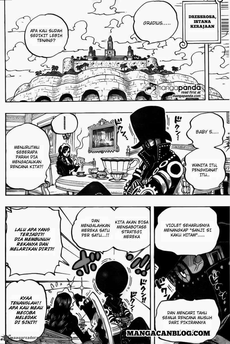 One Piece Chapter 723 - halaman 5