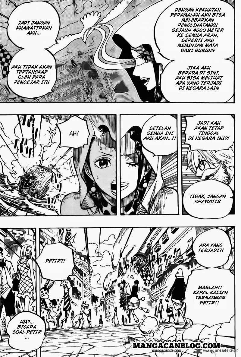 One Piece Chapter 723 - halaman 8