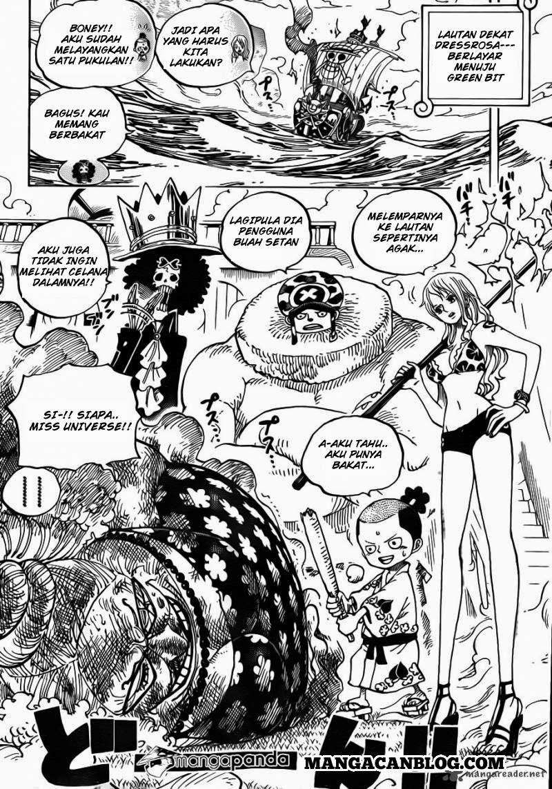One Piece Chapter 723 - halaman 9