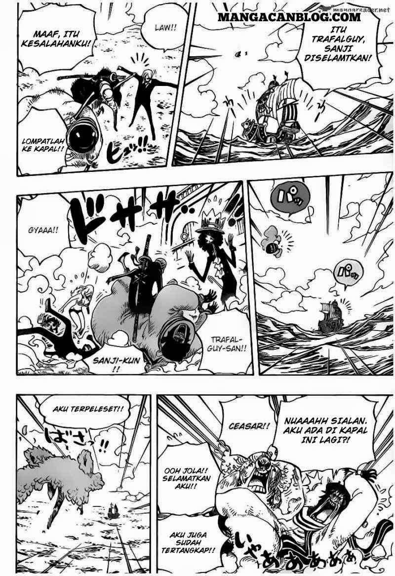 One Piece Chapter 724 - halaman 11