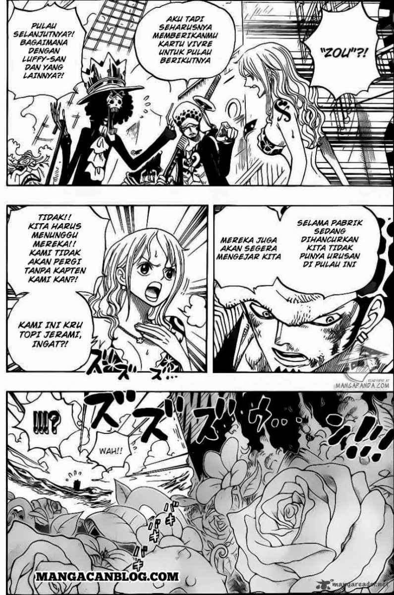 One Piece Chapter 724 - halaman 13
