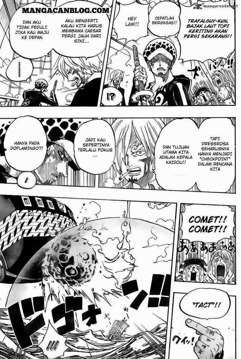 One Piece Chapter 724 - halaman 16