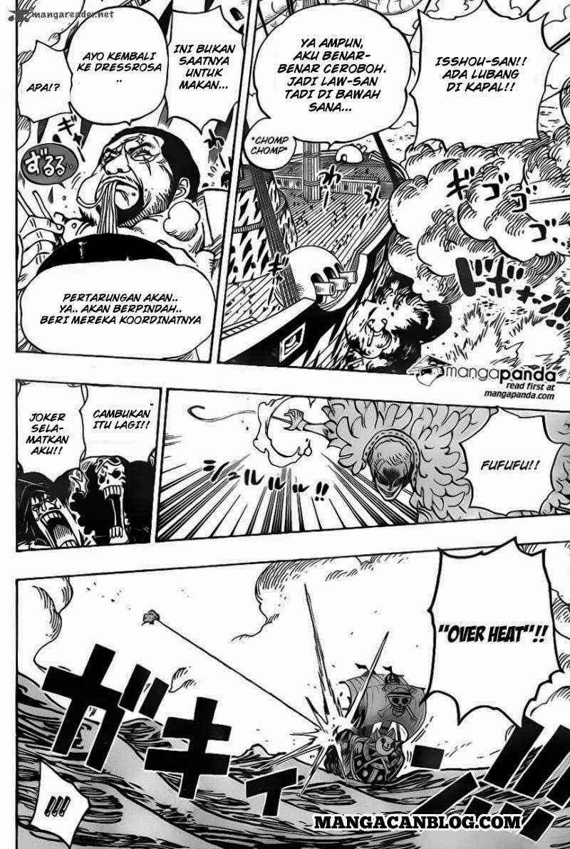 One Piece Chapter 724 - halaman 17