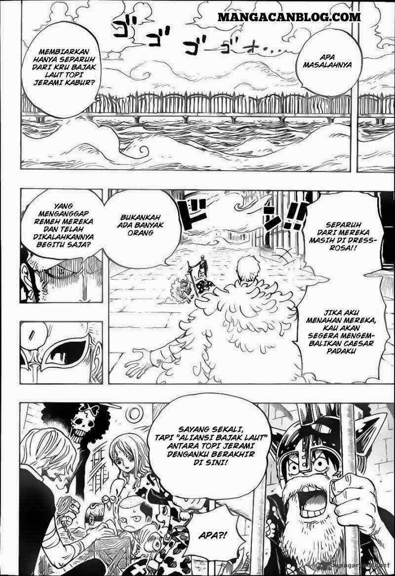 One Piece Chapter 724 - halaman 19