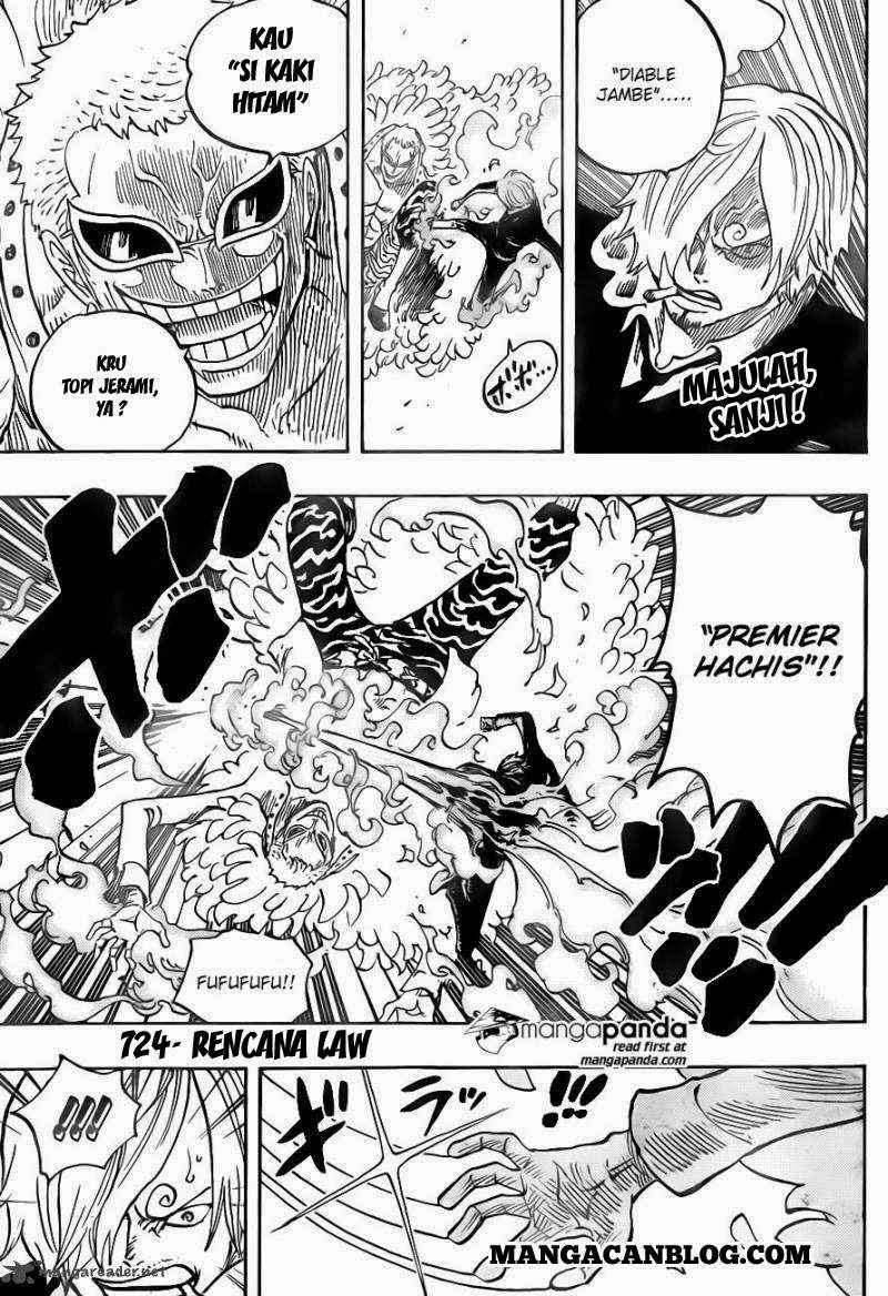 One Piece Chapter 724 - halaman 4