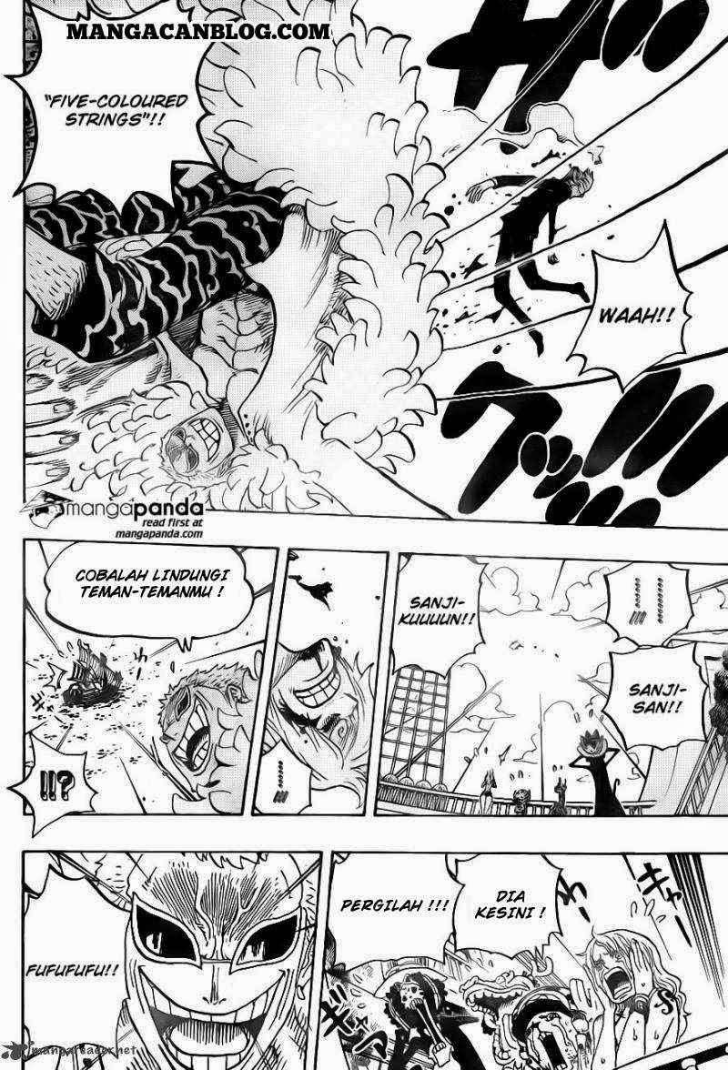 One Piece Chapter 724 - halaman 5