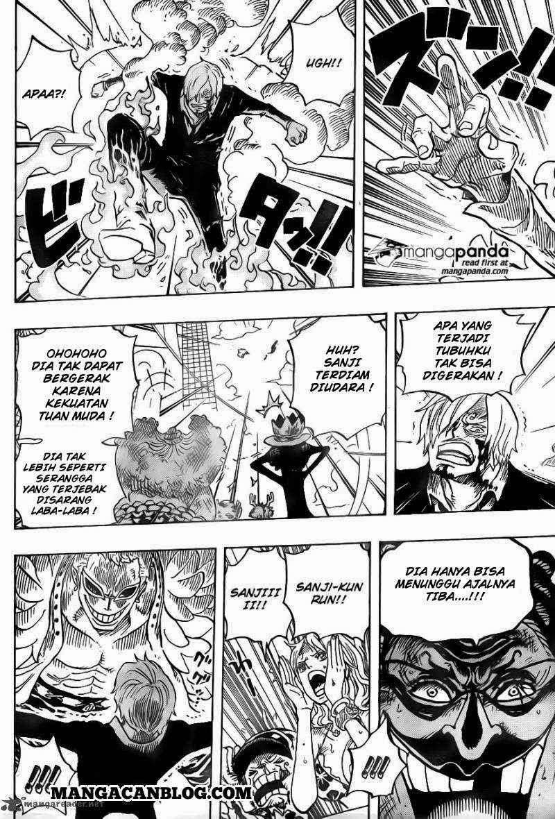 One Piece Chapter 724 - halaman 7