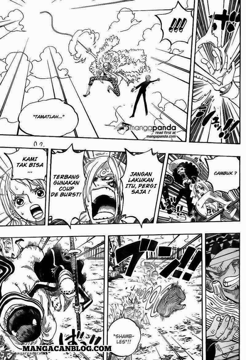 One Piece Chapter 724 - halaman 8
