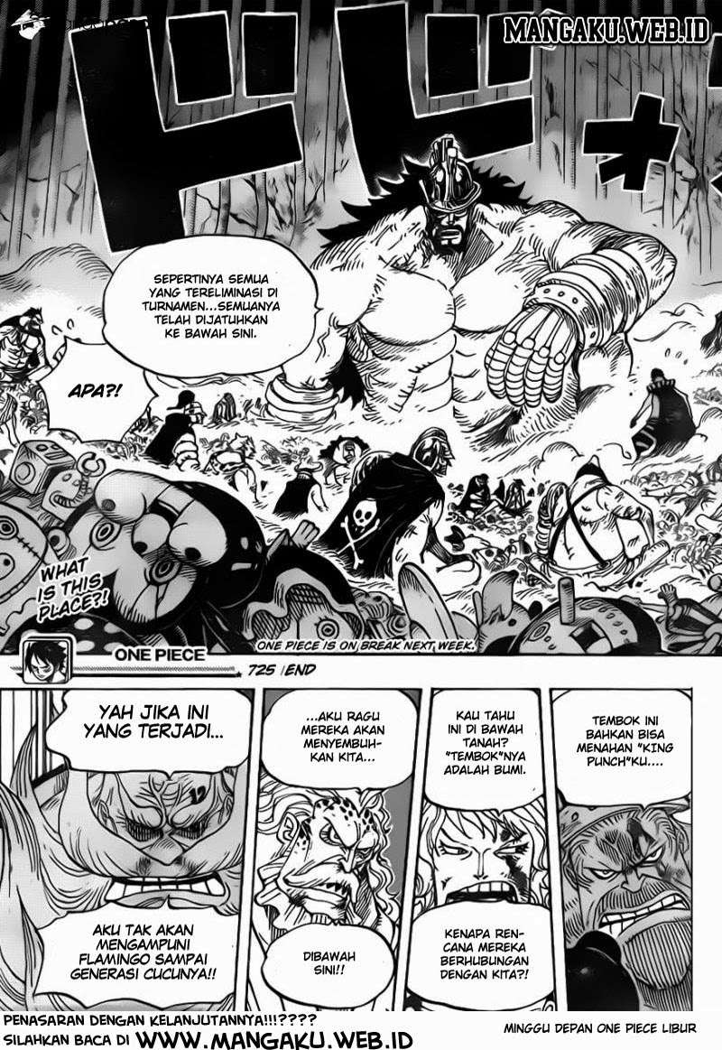 One Piece Chapter 725 - halaman 20