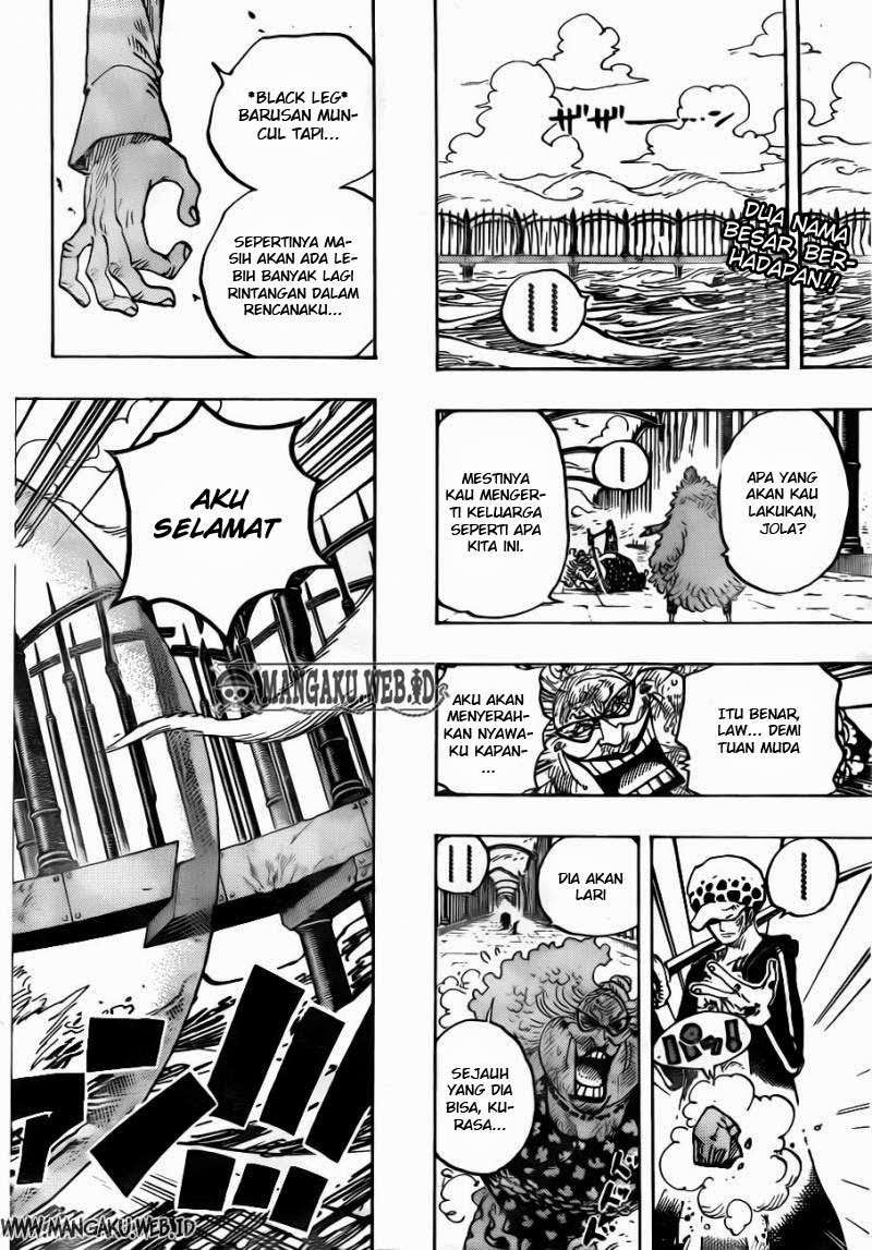 One Piece Chapter 725 - halaman 5
