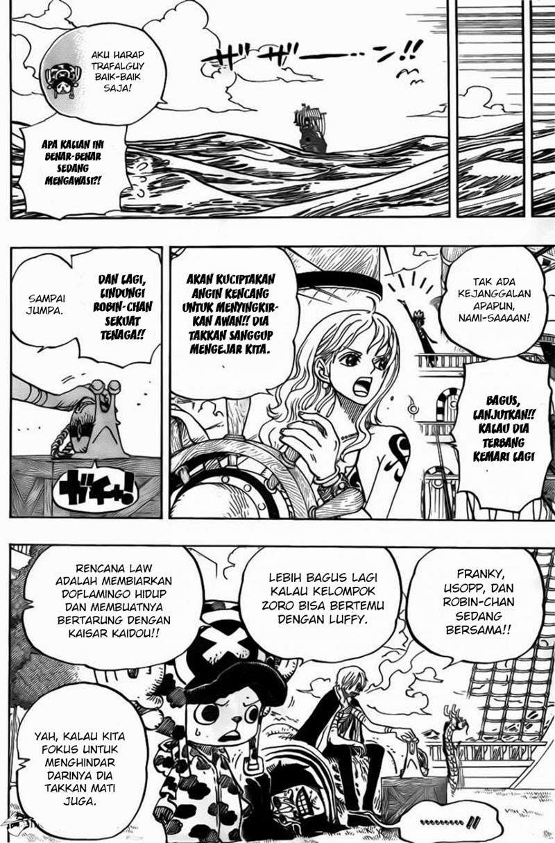 One Piece Chapter 725 - halaman 7