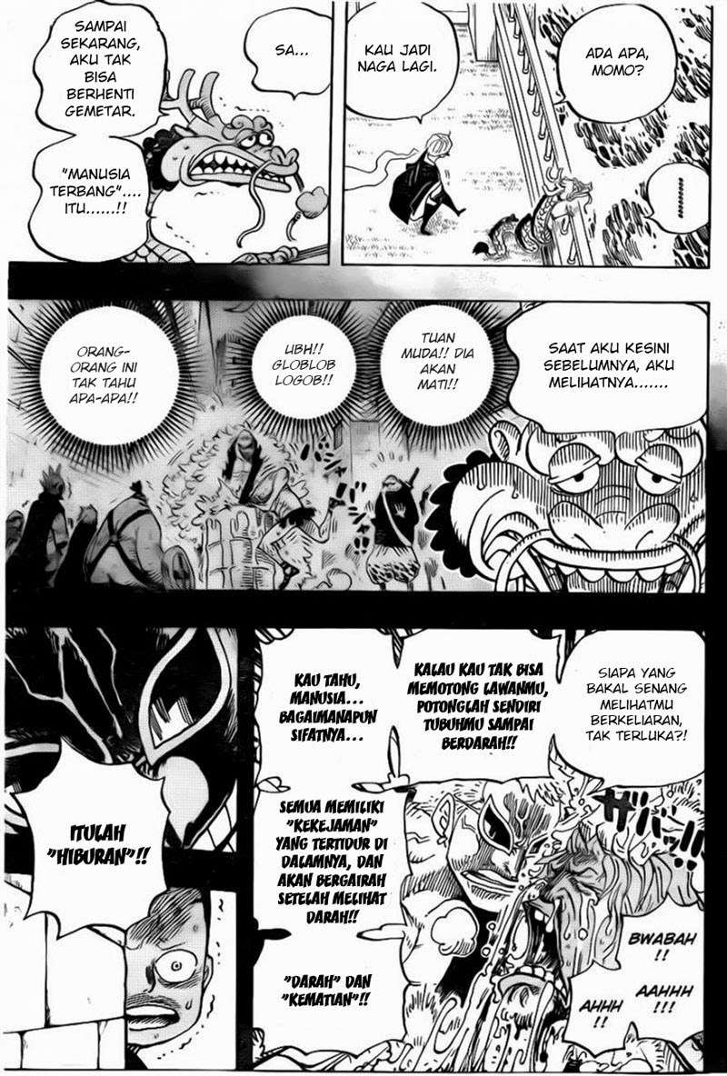 One Piece Chapter 725 - halaman 8