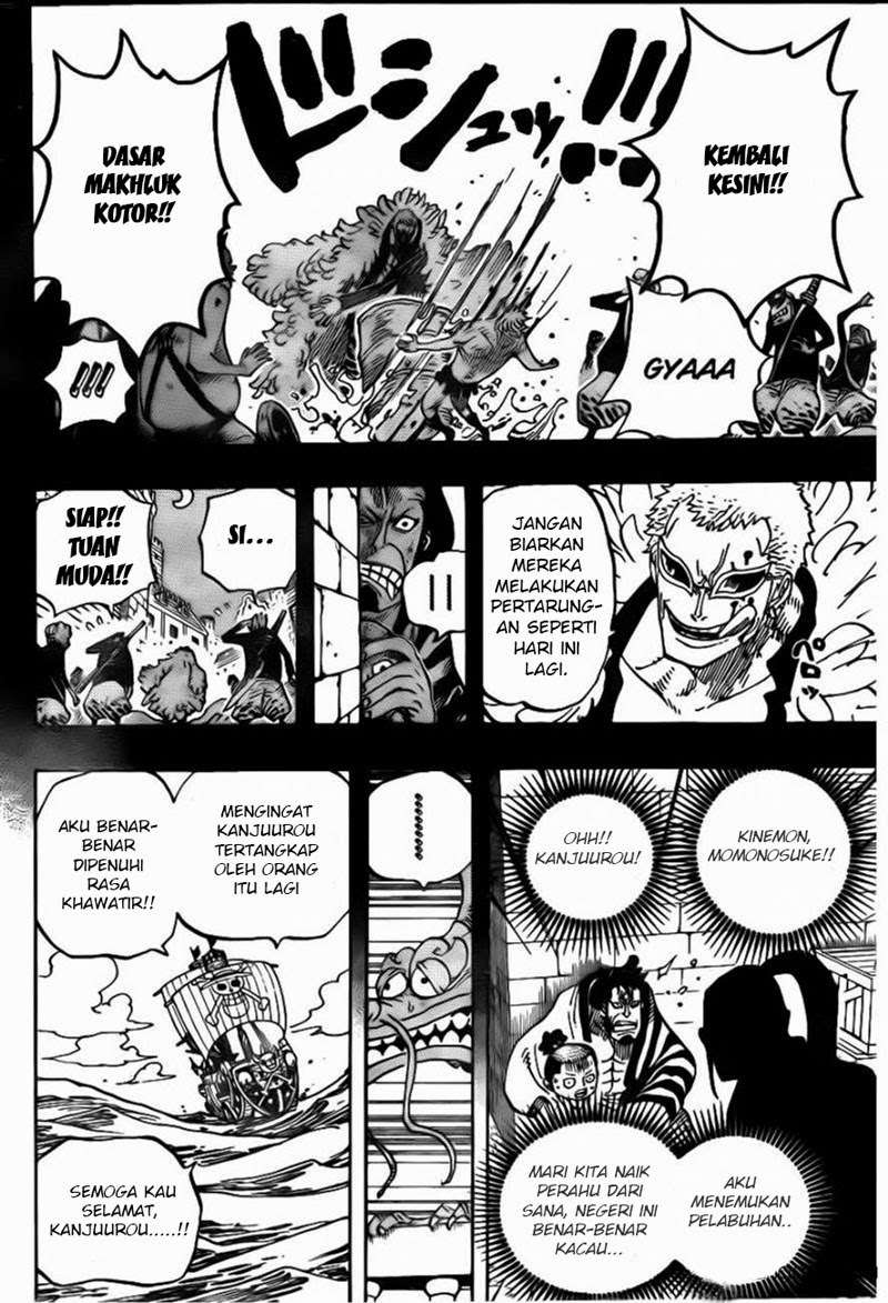 One Piece Chapter 725 - halaman 9