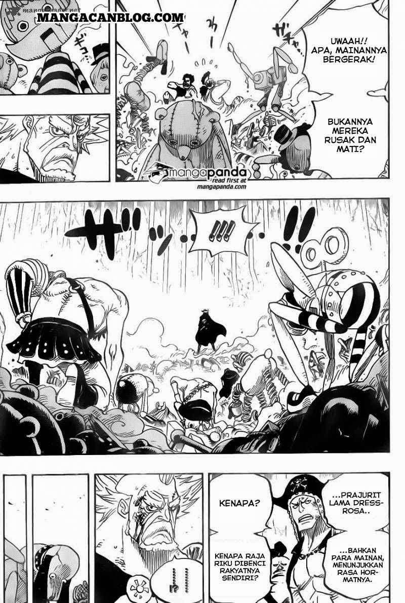 One Piece Chapter 726 - halaman 10