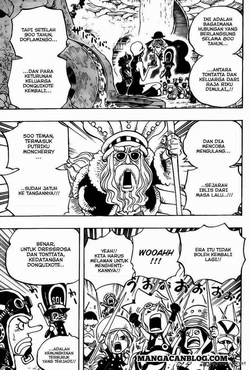 One Piece Chapter 726 - halaman 17