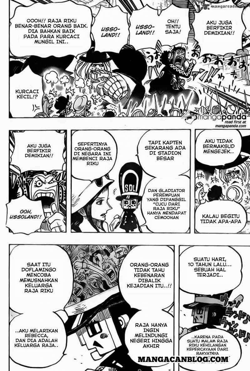 One Piece Chapter 726 - halaman 18