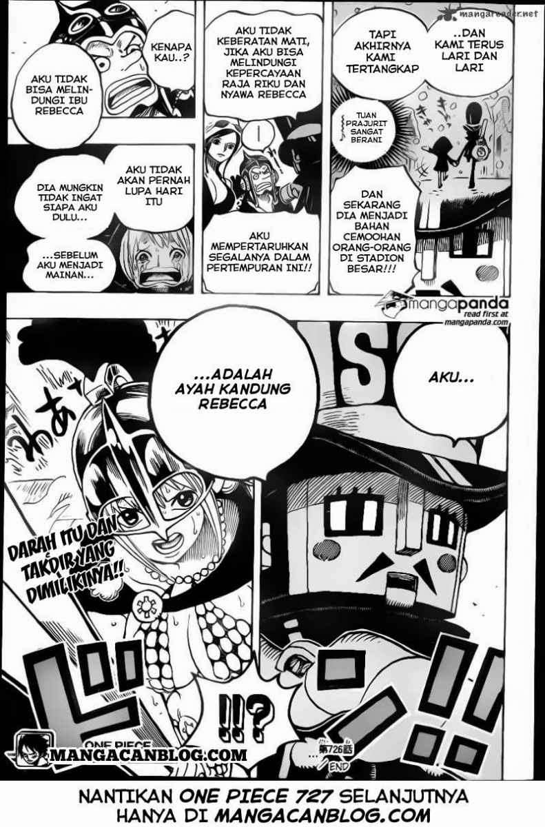 One Piece Chapter 726 - halaman 19