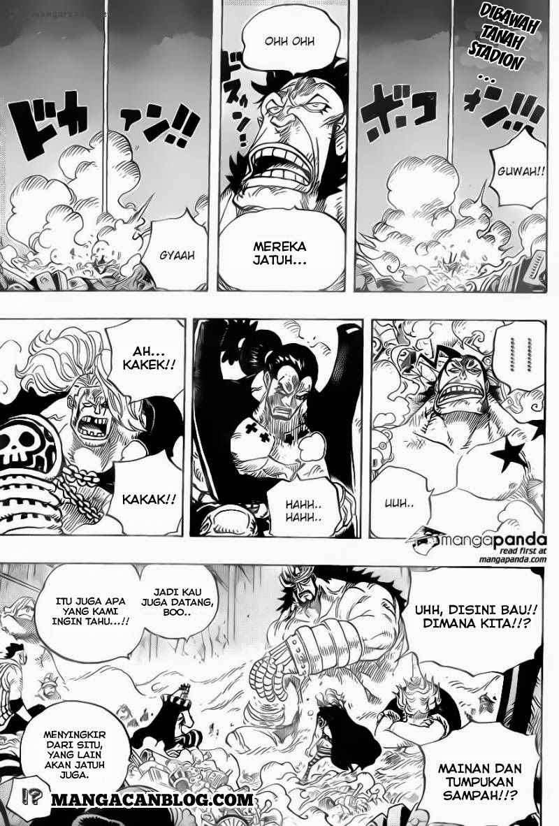 One Piece Chapter 726 - halaman 4