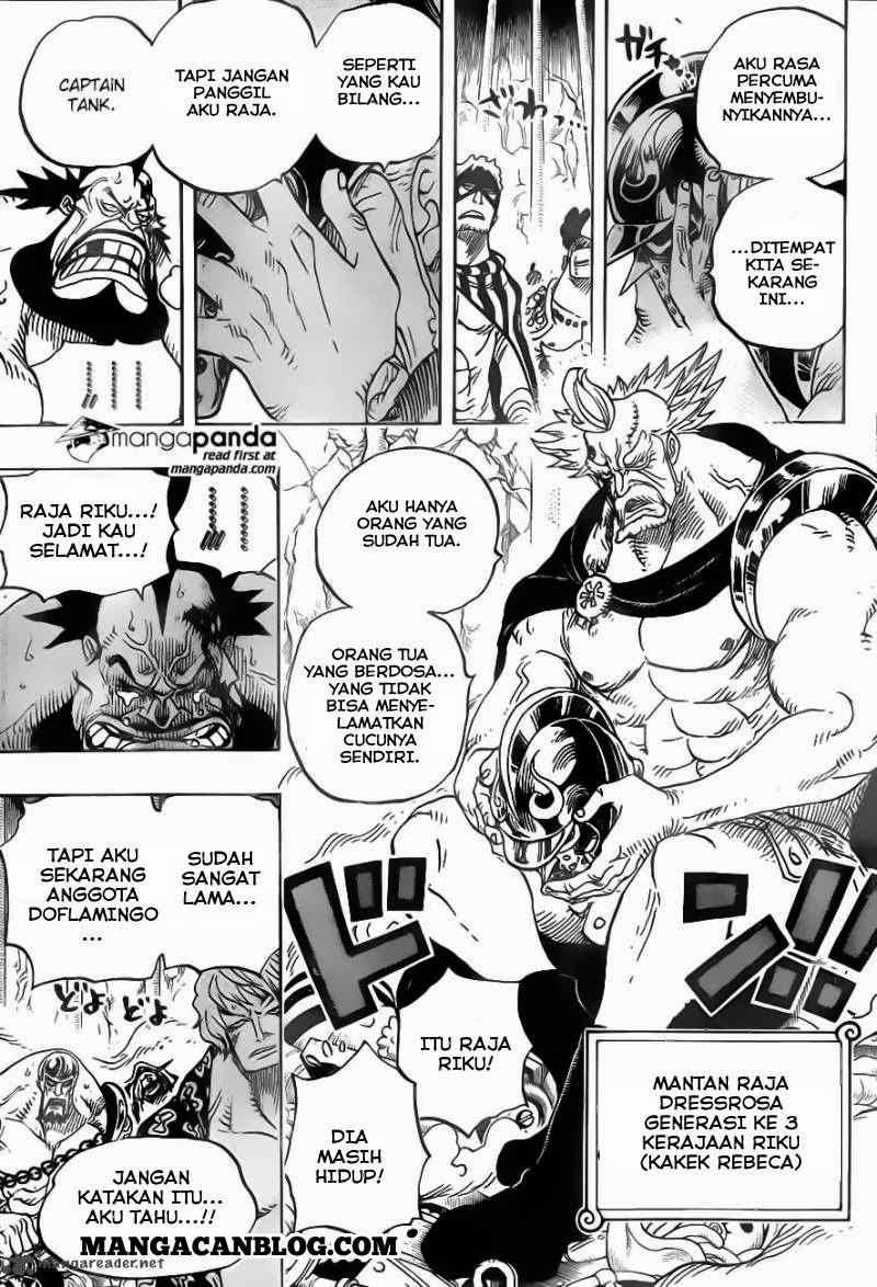 One Piece Chapter 726 - halaman 6