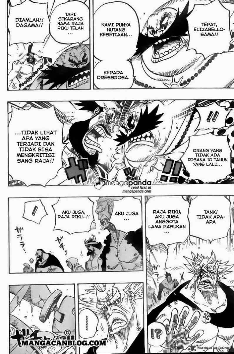 One Piece Chapter 726 - halaman 9
