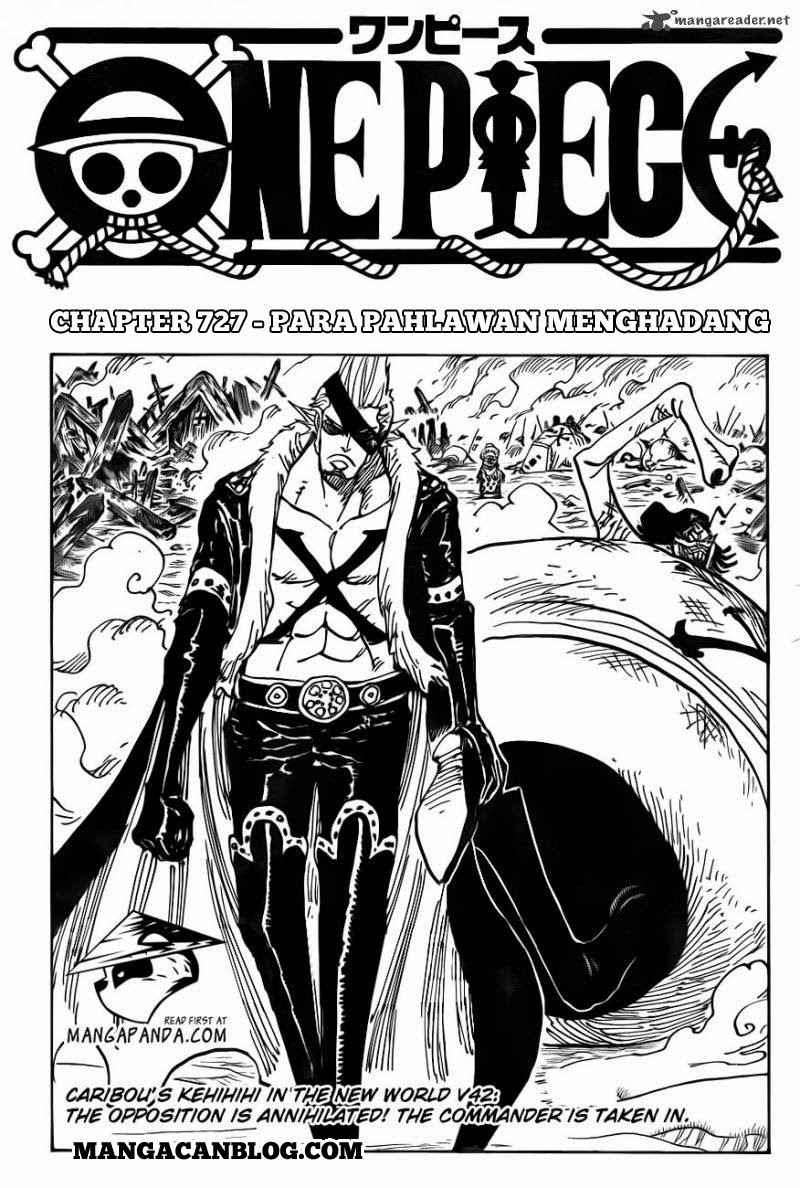 One Piece Chapter 727 - halaman 4