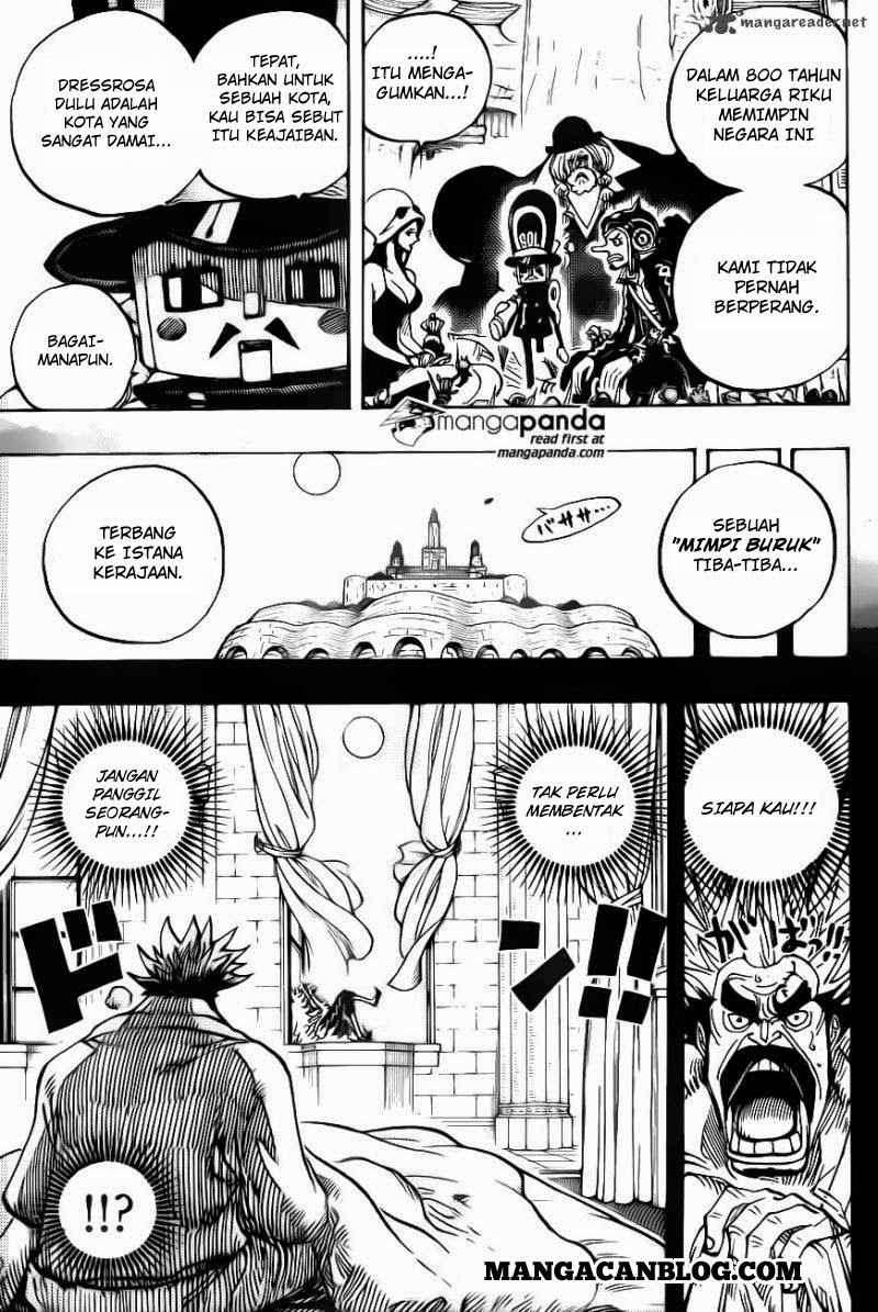 One Piece Chapter 727 - halaman 8