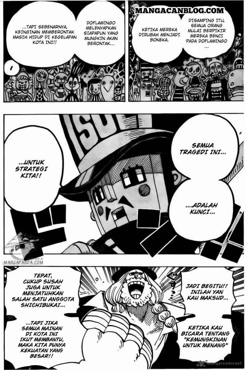 One Piece Chapter 728 - halaman 17