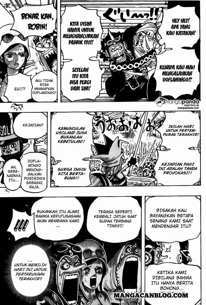 One Piece Chapter 728 - halaman 18