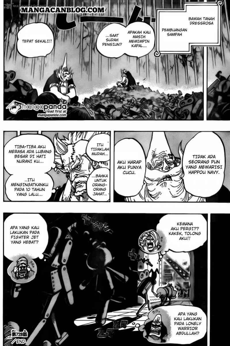 One Piece Chapter 728 - halaman 19