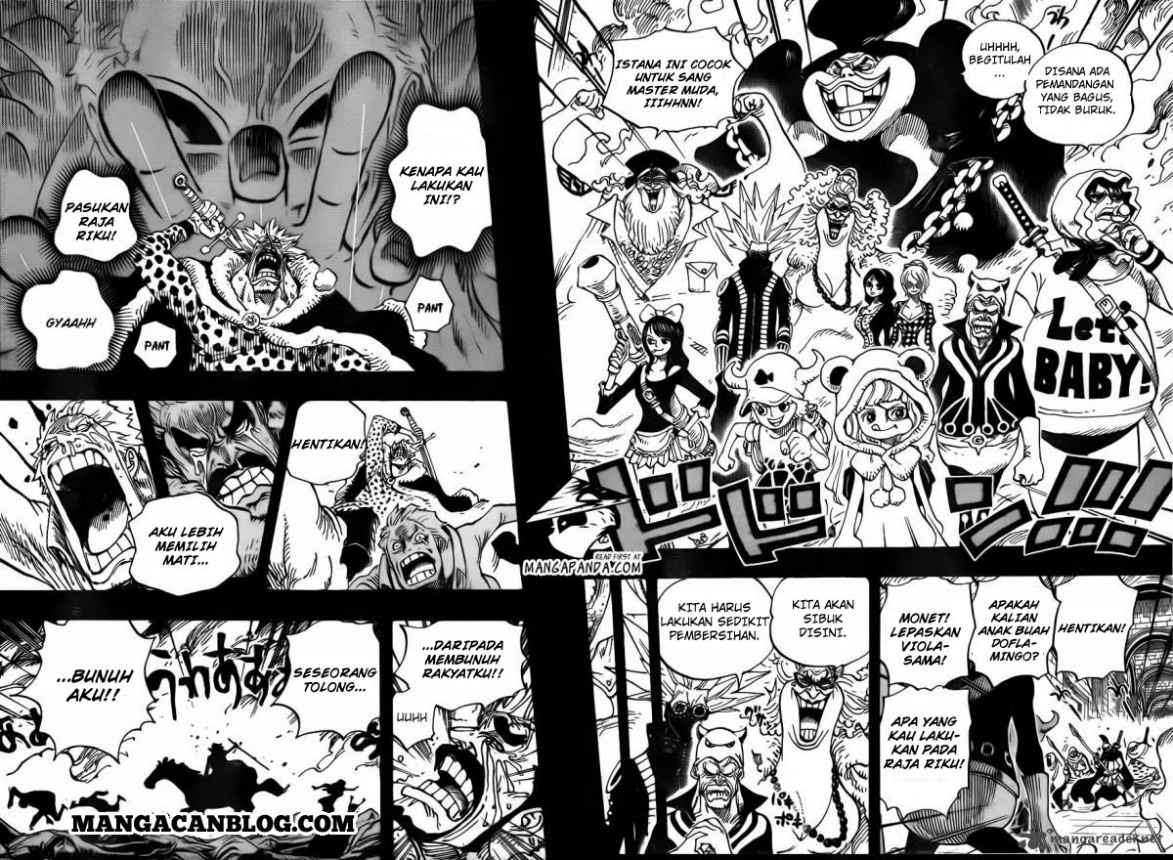 One Piece Chapter 728 - halaman 7