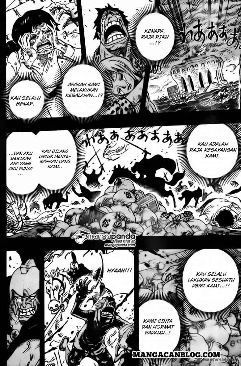 One Piece Chapter 728 - halaman 8