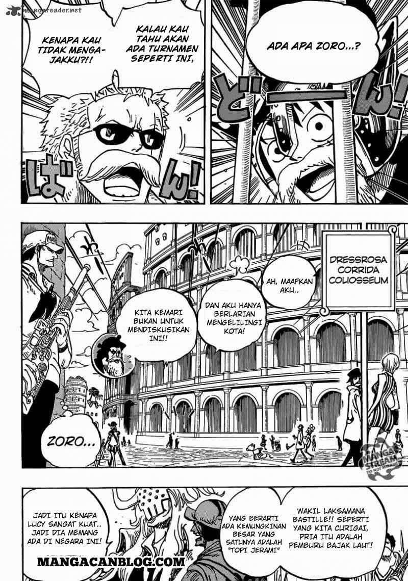 One Piece Chapter 729 - halaman 11
