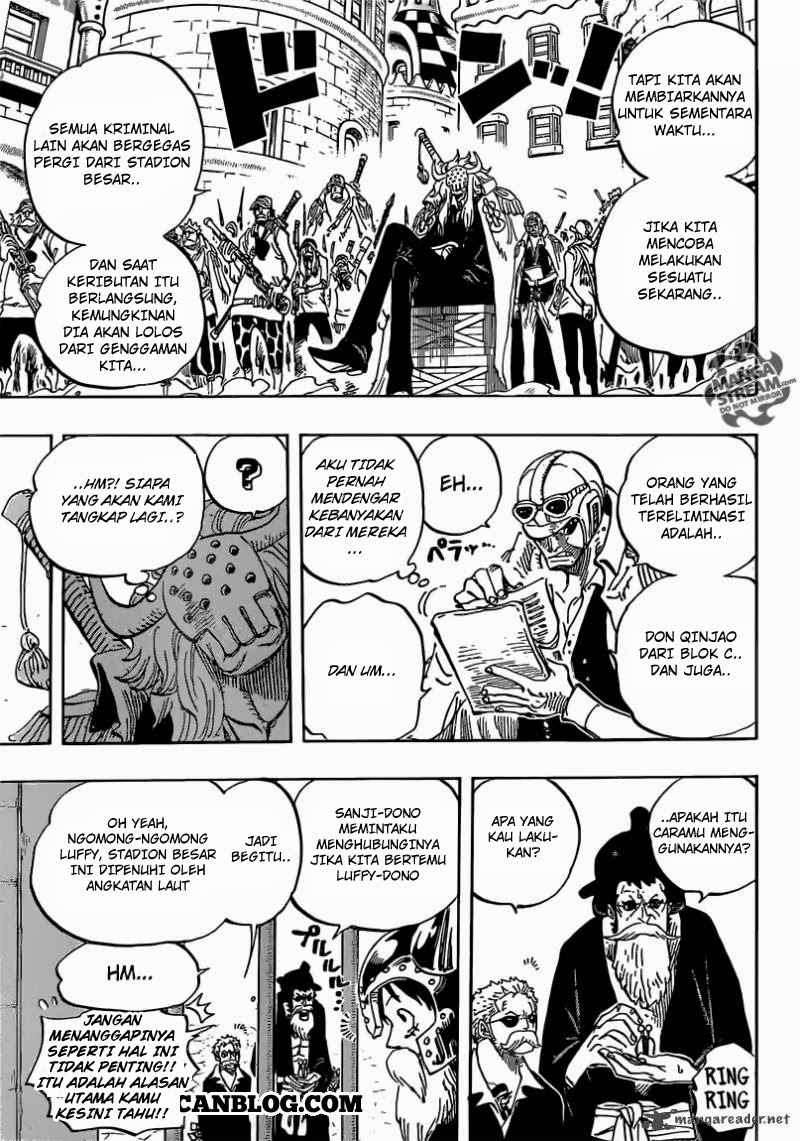 One Piece Chapter 729 - halaman 12