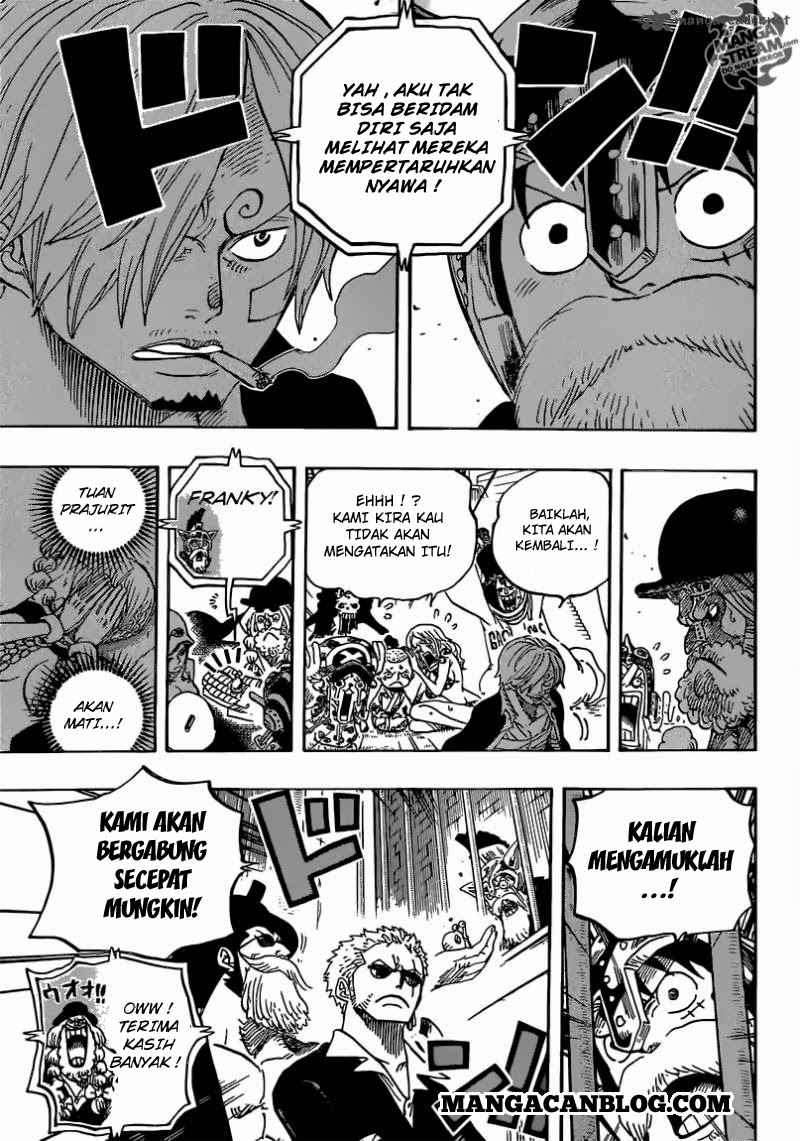 One Piece Chapter 729 - halaman 16