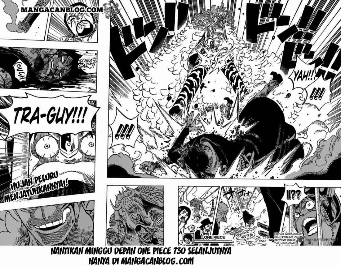 One Piece Chapter 729 - halaman 19