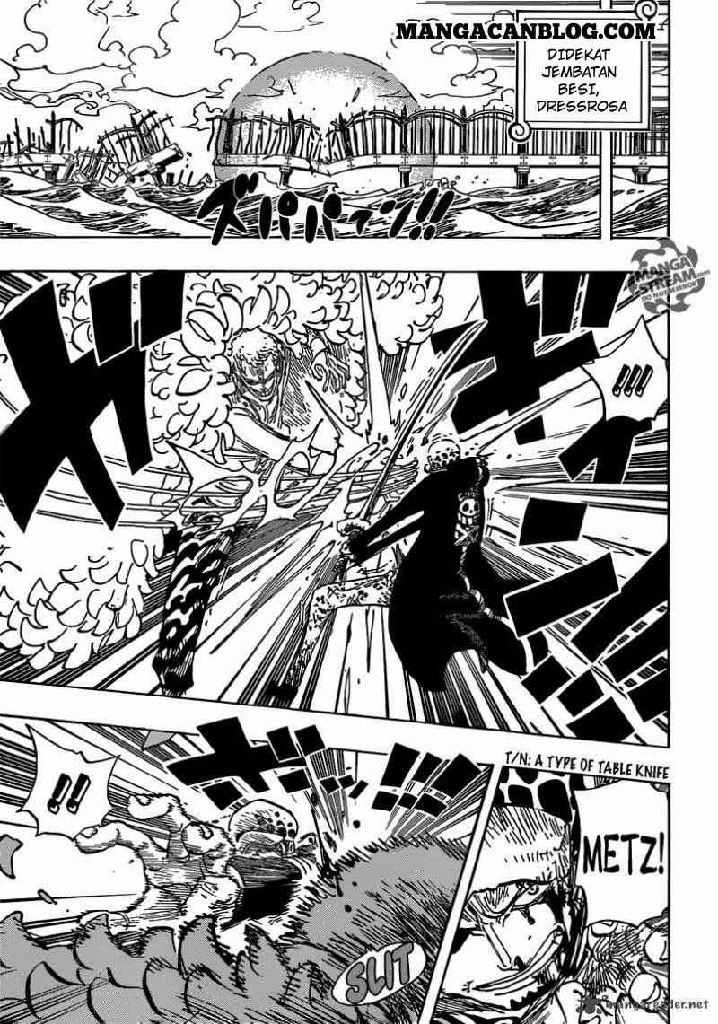One Piece Chapter 729 - halaman 6
