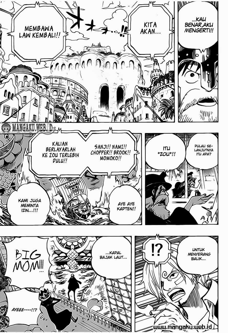 One Piece Chapter 730 - halaman 17