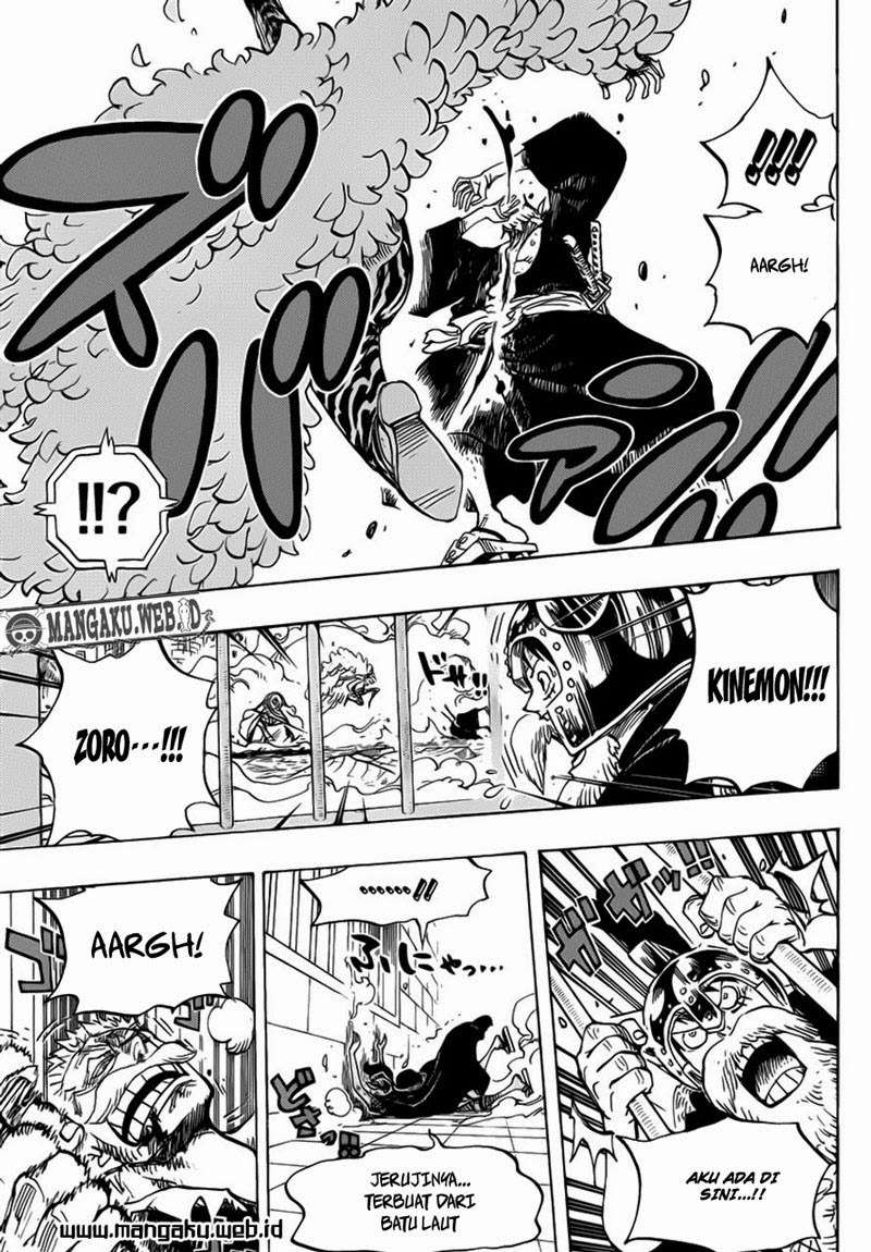 One Piece Chapter 730 - halaman 8