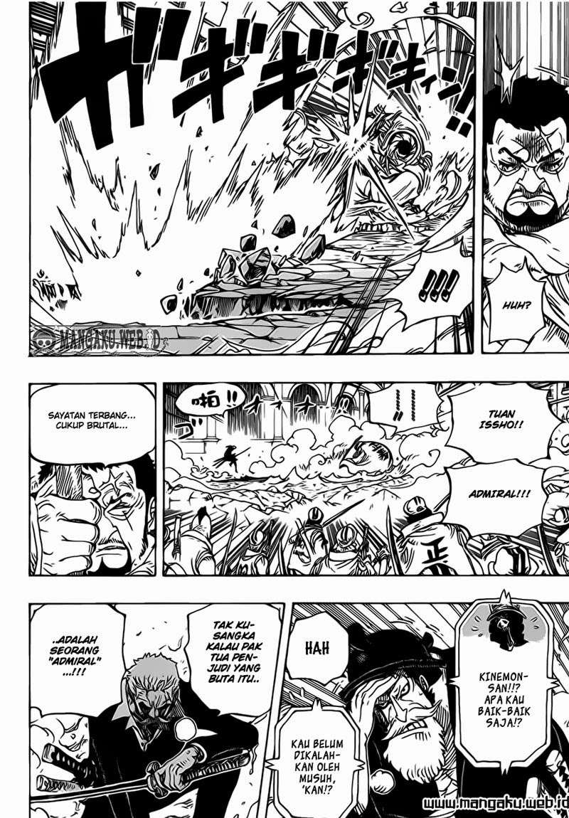 One Piece Chapter 730 - halaman 9
