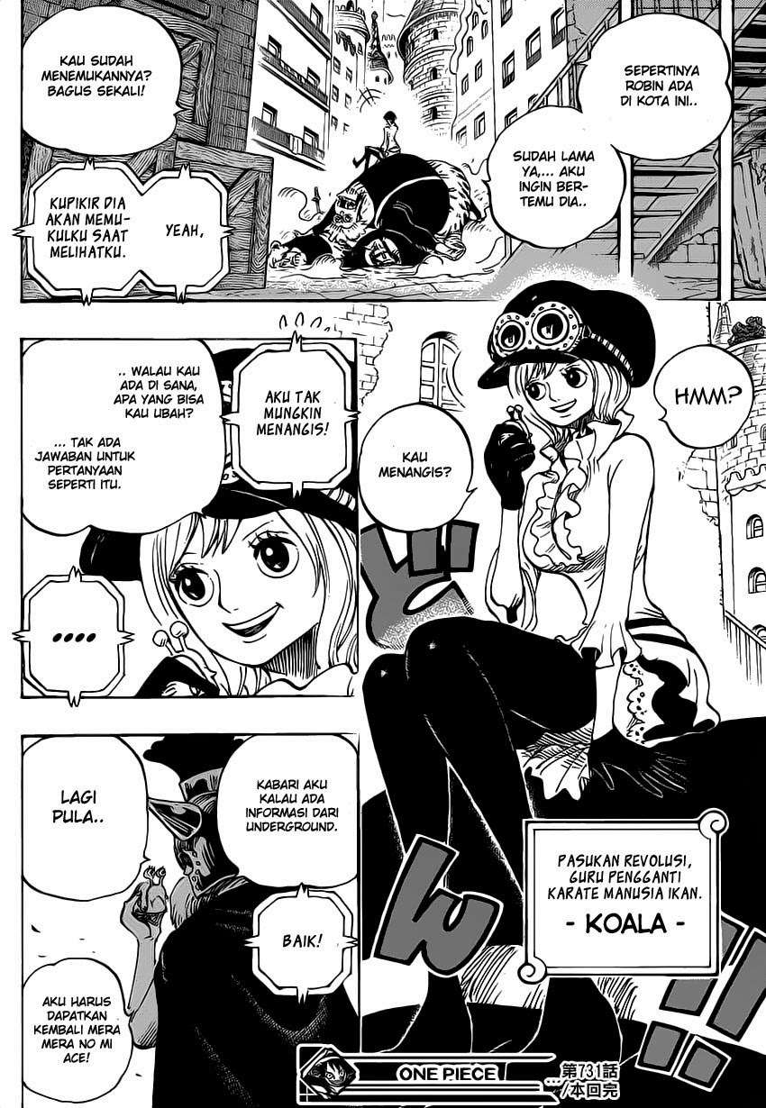 One Piece Chapter 731 - halaman 19
