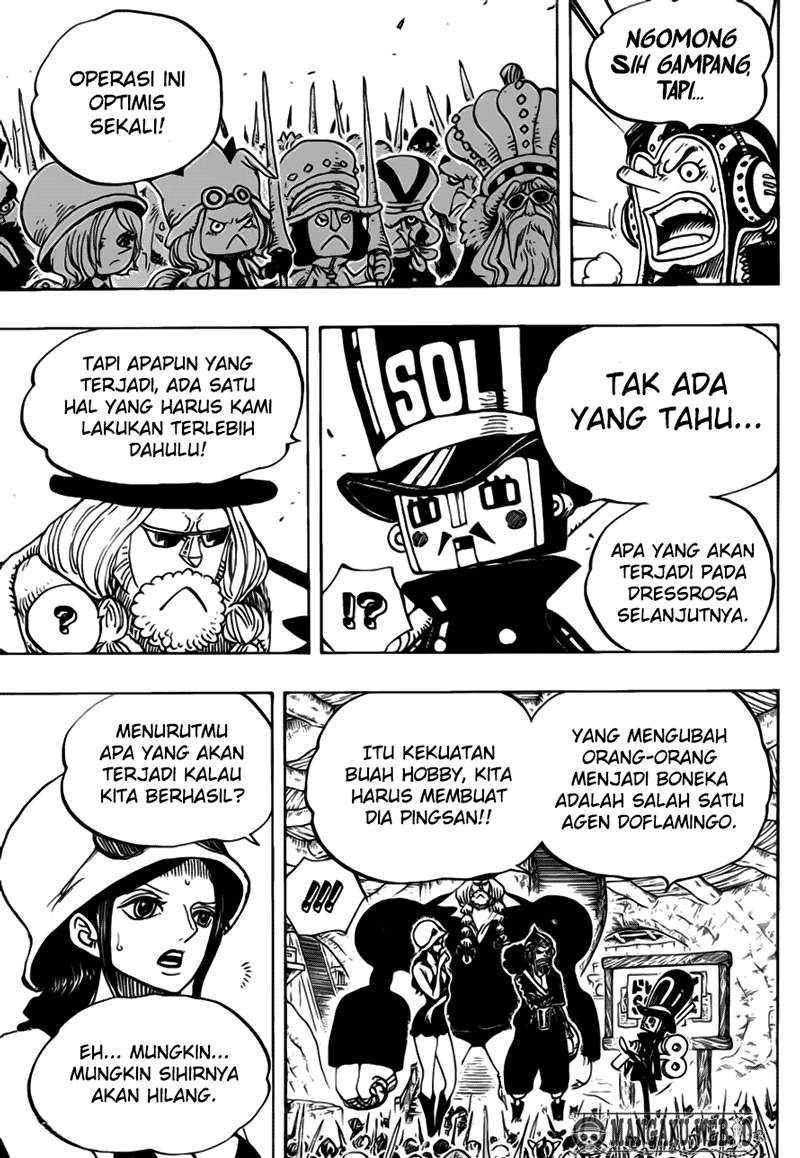 One Piece Chapter 731 - halaman 8