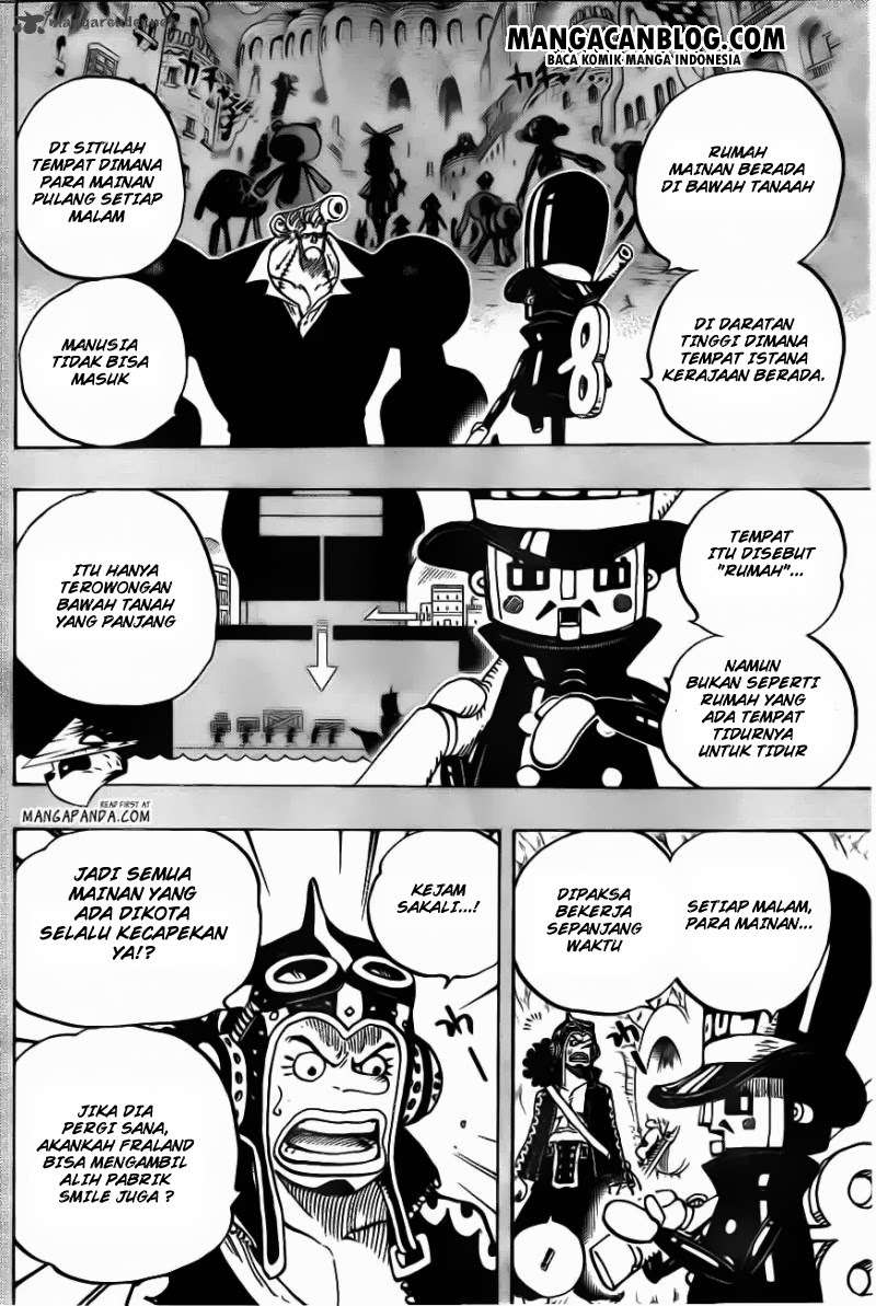 One Piece Chapter 732 - halaman 7